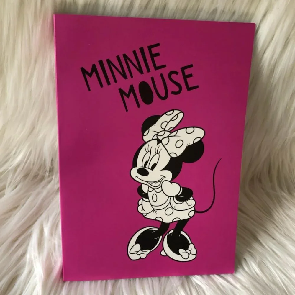 Minnie Mouse Pink Softcover Notebook